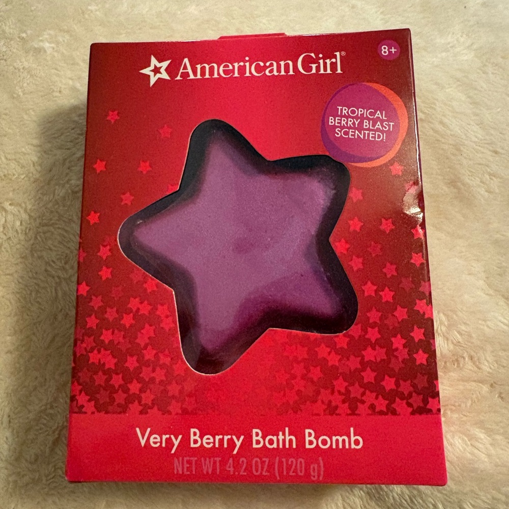 American Girl Star-Shaped Bath Bomb - Purple